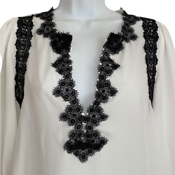 Gracia Cream Wide Sleeve Blouse - Picture 5 of 10